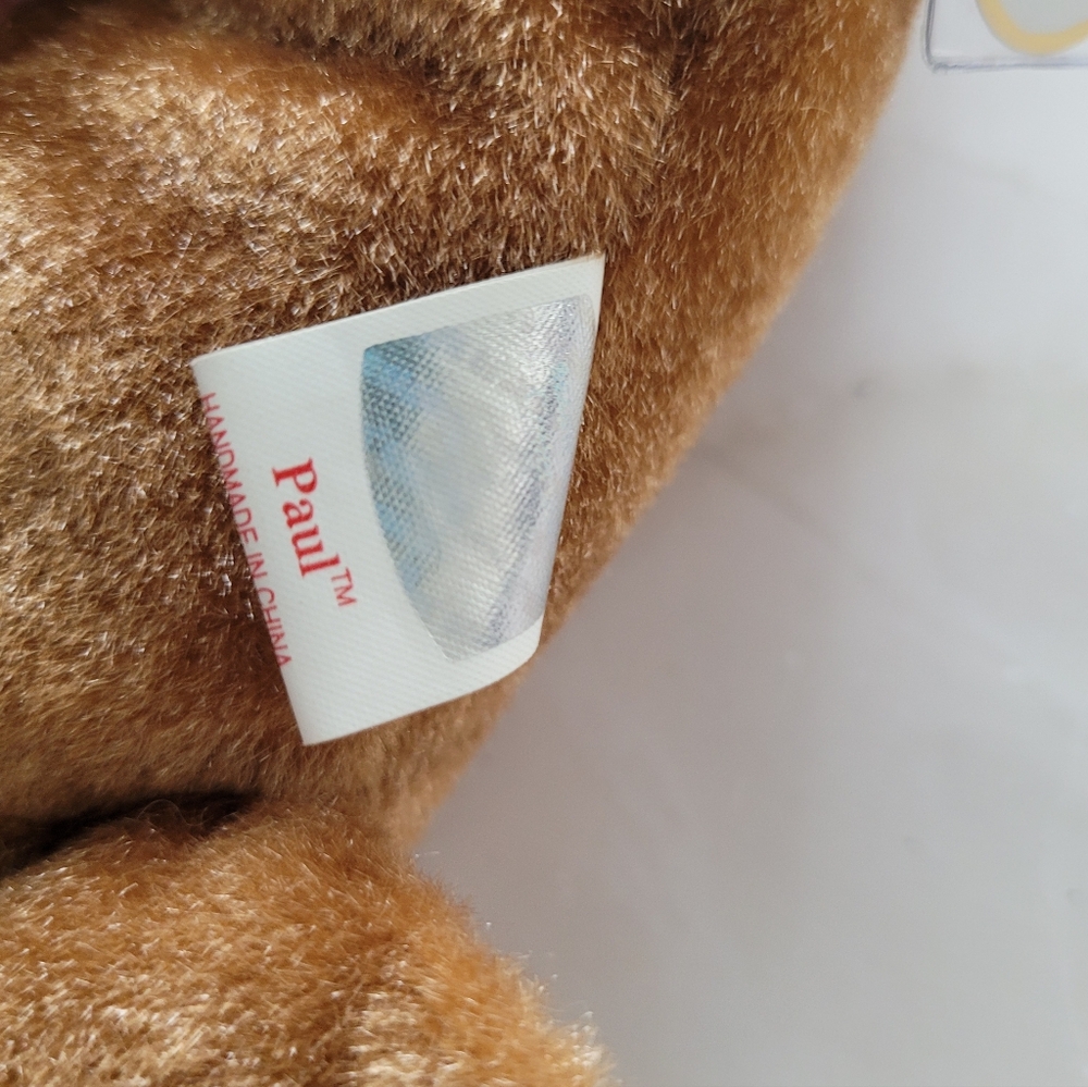 Vintage Y2K Paul The Walrus Tag Collectible Beanie Baby Plushie Toy Animal - Picture 5 of 7
